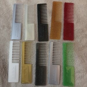 Rainbow High Lot of 10 Doll Combs Glitter Metallic Clear Sparkle Assorted 4"